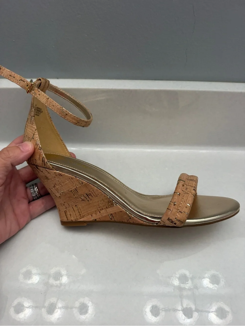 Lilly Pulitzer cork wedge